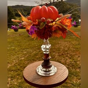 🍁Beautiful Handcrafted Fall Arrangement Accent Decoration. Great Accent Piece